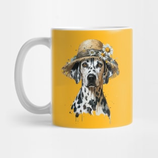 Dogs in Hats. Dalmatians Mug